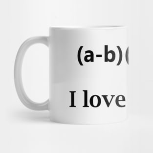 I love math Mug